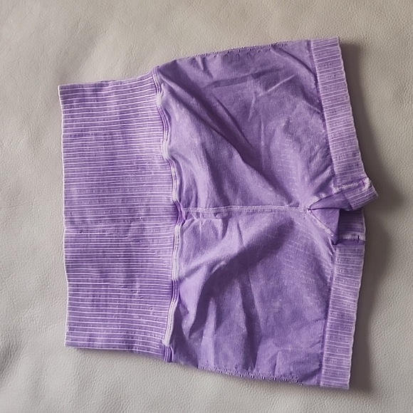 Purple Wash Free People Good Karma Running Shorts - Picture 7 of 7